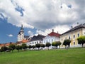 Main square in medieval Kremnica town