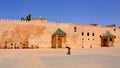 The main square of Meknes in Morocco