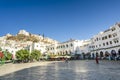 Main square in Moulay Idriss, Morocco, Africa Royalty Free Stock Photo