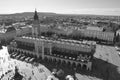 The main square of the Old Town of Krakow, Lesser Poland,