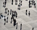 The main square of the Old Town of Krakow, Lesser Poland,