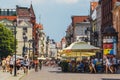 Main square in old town of Torun. Torun is birthplace of the astronomer Nicolaus Copernicus.