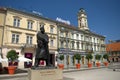 Main square, Osijek, Croatia Royalty Free Stock Photo