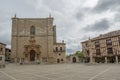 Main Square of Penaranda de Duero in province of Burgos, Spain Royalty Free Stock Photo