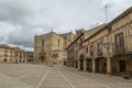 Main Square of Penaranda de Duero in province of Burgos, Spain Royalty Free Stock Photo