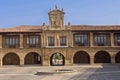 Main square of Santo Domingo de la Calzada, La Rioja, Spain Royalty Free Stock Photo