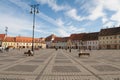 The main square in Sibiu, Romania