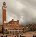 Main square of Siena, Italy