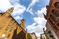 Main Square of Staromiejski Town Hall in Torun, Poland Royalty Free Stock Photo