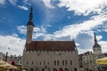 Main Square of Tallinn Royalty Free Stock Photo