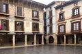 Main square of the town of Graus, Huesca, AragÃÂ³n, Spain Royalty Free Stock Photo