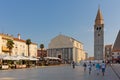 Main Square of Umag Royalty Free Stock Photo