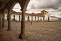 The main square of Villa de Leyva Colombia Royalty Free Stock Photo