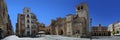 Main square in Zamora Royalty Free Stock Photo