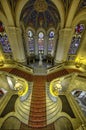 Main Stairs of the Peace Palace Royalty Free Stock Photo