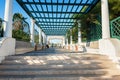 Main stairway in Kalithea Rhodes, Greece