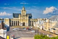 Main Station Building and Square at Brest Central Railway Station Royalty Free Stock Photo