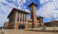 Main Station in Downtown Denton Royalty Free Stock Photo