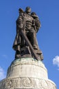 The main statue in the Soviet War Memorial - Treptower Park. Berlin, Germany Royalty Free Stock Photo