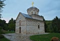 Main stone church monastery Hopovo in Serbia Royalty Free Stock Photo