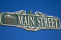 Main street Royalty Free Stock Photo