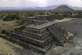 The temple complex of Teotihuacan consists of several structures