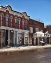 Main Street in Cooperstown Royalty Free Stock Photo