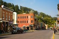 Historic Main Street in Deadwood South Dakota Royalty Free Stock Photo