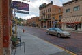 Main street in Deadwood, south Dakota Royalty Free Stock Photo
