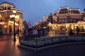 Main street at Disneyland Paris Royalty Free Stock Photo