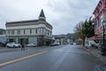 Main street going through town of Ferndale, California.