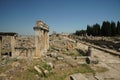 Main Street at Hierapolis Ancient City in Pamukkale, Denizli, Turkiye