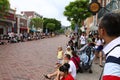 Main Street at Hong Kong Disneyland Royalty Free Stock Photo