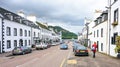 Main street at Inveraray, Scotland