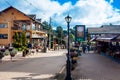 Main street of Monte Verde-MG on a sunny day