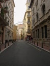 Main street in Montecarlo