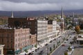 Main Street in North Adams Royalty Free Stock Photo