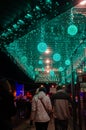 The main street of Park City at the Sundance film festival time. Utah Royalty Free Stock Photo