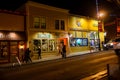 The main street of Park City at the Sundance film festival time. Utah Royalty Free Stock Photo