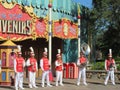 Main Street Philharmonic at Storybook Circus at Walt DisneyÃ¢â¬â¢s Magic Kingdom Park, near Orlando, in Florida