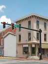 Main Street in Smyrna Delaware Sporting Goods Store Royalty Free Stock Photo