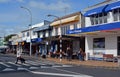 The Main Street of St Helliers Bay in Auckland, New Zealand Royalty Free Stock Photo