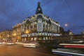 The main street of St. Petersburg is Nevsky Prospekt