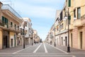 Main street in Termoli, Italy Royalty Free Stock Photo