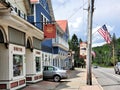 Main street Town of Hunter, New York June 2020