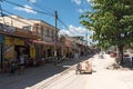 Main street at tulum quintana roo mexico