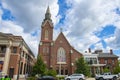 Main Street United Methodist Church, Nashua, New Hampshire, USA Royalty Free Stock Photo