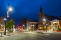 Main Street United Methodist Church, Nashua, NH, USA Royalty Free Stock Photo