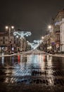 Main street of Vilnius, Gediminas Avenue