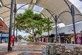 Main Street in Whangarei with canopies